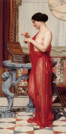 John William Godward New Perfume china oil painting image